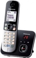 Euronics Panasonic KX-TG6821GB Schnurlostelefon mit Anrufbeantworter schwarz