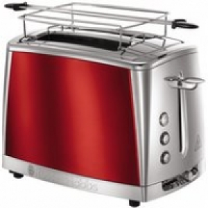 Euronics Russell Hobbs Luna Kompakt-Toaster solar red