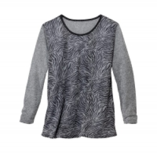 NKD  Damen-Shirt mit modischem Zebramuster