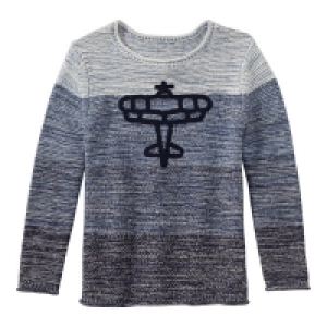 NKD  Jungen-Pullover mit Flugzeug-Applikation