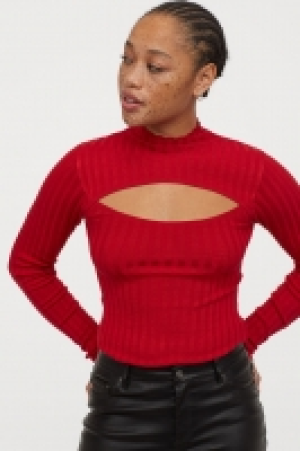 HM   Gerippter Rollkragenpullover