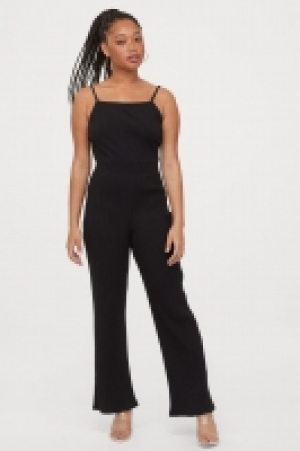 HM   Gerippter Jumpsuit