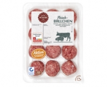 Aldi Süd  MEINE METZGEREI Fleischbällchen vom Schwein und Rind