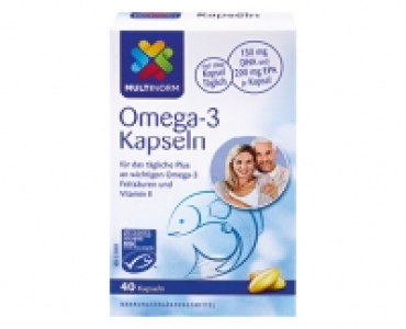 Aldi Süd  MULTINORM Omega-3 Kapseln