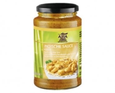 Aldi Süd  ASIA GREEN GARDEN Indische Sauce