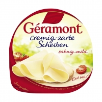Real  Géramont Scheiben Franz. Schnittkäse, 60 % Fett i. Tr. versch. Sorten,