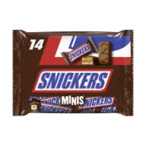 Snickers, Twix, Mars, Bounty oder Milky Way Minis jeder 275-g-Beutel