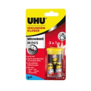 Uhu Sekundenkleber Minis Gel