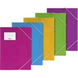 Brunnen Sammelmappe Fact! A4 PP-Folie farbig sortiert