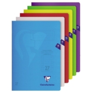 Clairefontaine Schulheft Scoolbook DIN A4, Lin. 27