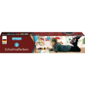 Stylex Schulmalfarben, bunt