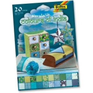 Folia Naturpapierblock Kerala DIN A4, 20 Blatt