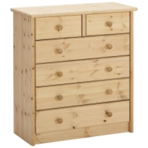 Kommode Mia (6 Schubladen, gebeizt geölt) 120.00 €