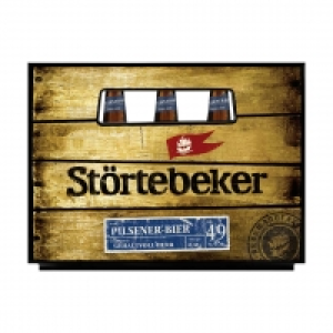 Störtebeker Pilsener Bier, Schwarzbier oder Bernstein Weizen 20 x 0,5