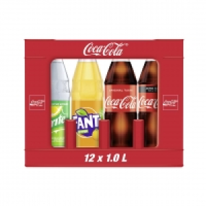 Coca-Cola, Fanta oder Sprite (koffeinhaltig), versch. Sorten, 12 x 1 L 0.77 €