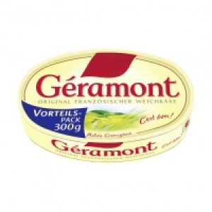 Géramont Vorteilspack Französischer Weichkäse, 60 % Fett i.Tr., versch