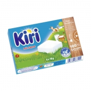 Real  Kiri mit Sahne Schmelzkäse aus Frischkäse 65 % Fett i. Tr. jede 108-g-