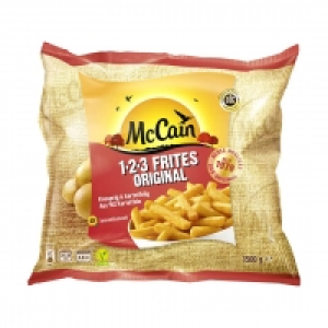 McCain 1-2-3 Frites oder Golden Longs gefroren, jeder 1500/1000-g-Beu