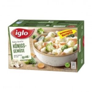 Real  iglo Gemüse-Ideen oder Rahm-Gemüse gefroren, jede 400/500-g-Packung u