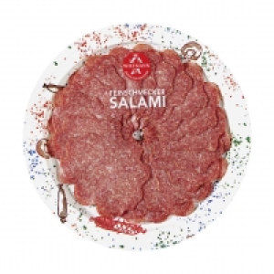 Real  Wiltmann Feinschmecker Salami, Geflügel Salami oder Salami ummantelt m