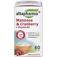 Rossmann Altapharma Mannose & Cranberry + Vitamin B2