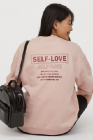  Sweatshirt mit Textmotiv 8.99 €