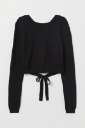 HM   Rückenfreier Pullover