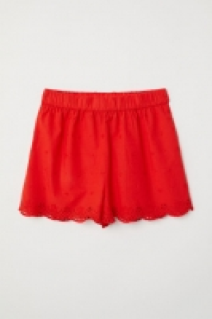 HM   Bestickte Baumwollshorts