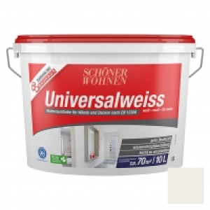 Bauhaus  Schöner Wohnen Wandfarbe Universalweiß
