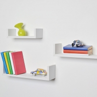 Bauhaus  Duraline Wandregal-Set U Shelf