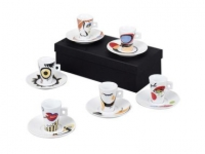 Zeller Espresso-Set 12-tlg. Porzellan