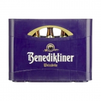 Real  Benediktiner Hell oder Weißbier 20 x 0,5 Liter, jeder Kasten (+ 3,10 P