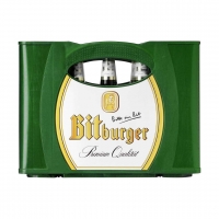 Real  Bitburger Pils, Alkoholfrei oder Premium Kellerbier 20 x 0,5/24 x 0,33