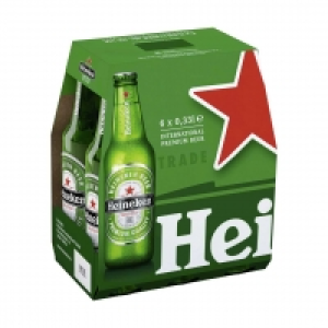 Heineken jede 6 x 0,33-Liter-Packung (+ 0,48 Pfand)