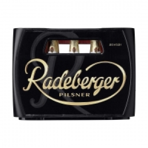 Radeberger Pilsner 20 x 0,5 Liter, jeder Kasten (+ 3,10 Pfand)