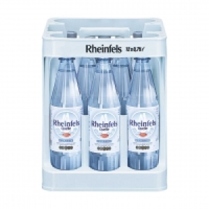 Rheinfels Mineralwasser versch. Sorten, 12 x 0,75/12 x 0,7 Liter, jede