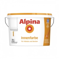 Real  Alpina Innenfarbe 10 Liter, hochdeckend, Reichweite: ca. 55 m²