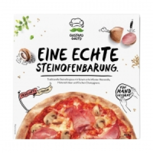 Real  Gustavo Gusto Pizza versch. Sorten, gefroren, jede 420/460-g-Packung