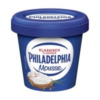 Real  Philadelphia oder Philadelphia Mousse Frischkäsezubereitung, 69/70 % F