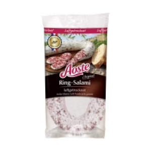 Aoste Original Französische Ring-Salami oder Mini-Kordel-Salami luftge