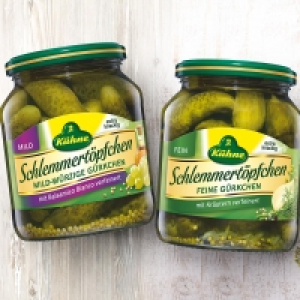 Kühne Schlemmertöpfchen versch. Sorten, jedes 580-ml-Glas/300 g Abtrop