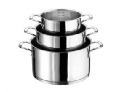 Edelstahl-Topfset, 3-teilig 41.99 €