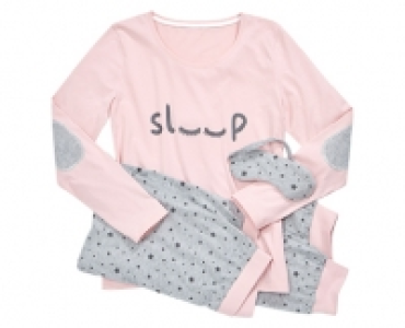 blue motion Pyjama mit Schlafmaske