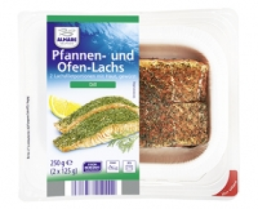 Aldi Süd  ALMARE Pfannen- und Ofenlachs