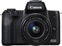 Euronics Canon EOS M50 Kit (15-45mm EF-M) Digitale Systemkamera schwarz