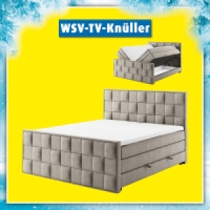Boxspringbett - creme - H3 - 180x200 cm 1,299.00 €