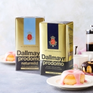 Real  Dallmayr Prodomo, entcoffeiniert, Naturmild oder Prodomo ganze Bohne j