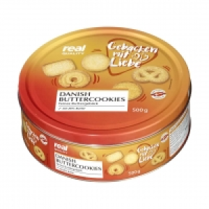 Danish Butter Cookies feines Buttergebäck, jede 500-g-Dose