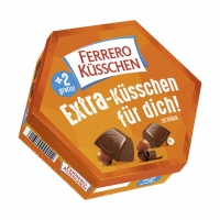 Real  Ferrero Küsschen + 2 gratis, jede 195-g-Packung