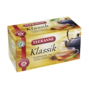 Teekanne Kräutertee oder Früchtetee versch. Sorten, jede 20er = 45/70-